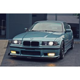 Накладка сплиттер на передний бампер на BMW M3 E36